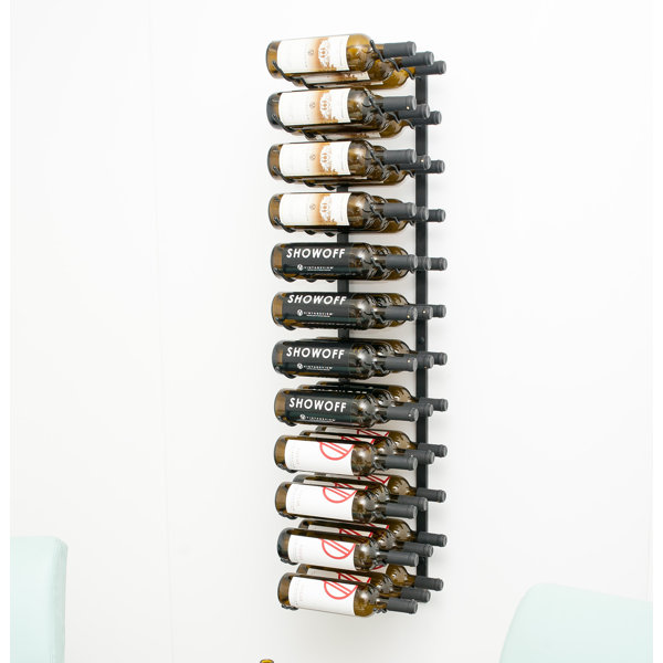 VintageView Wall Series 36 Bottle Wall Mounted Wine Rack & Reviews
